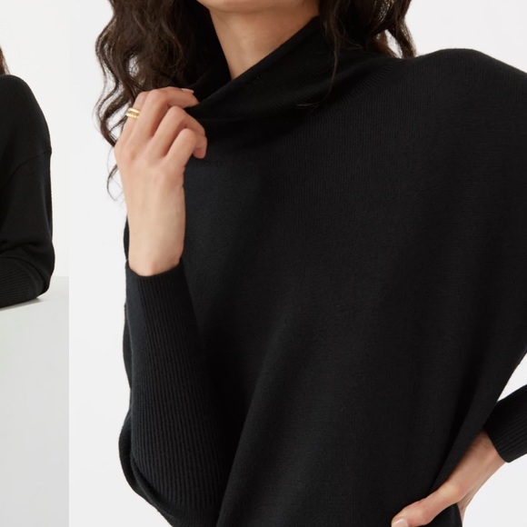 XS Black Cyprie Wilfred Dress - beautiful with slit - Picture 2 of 5